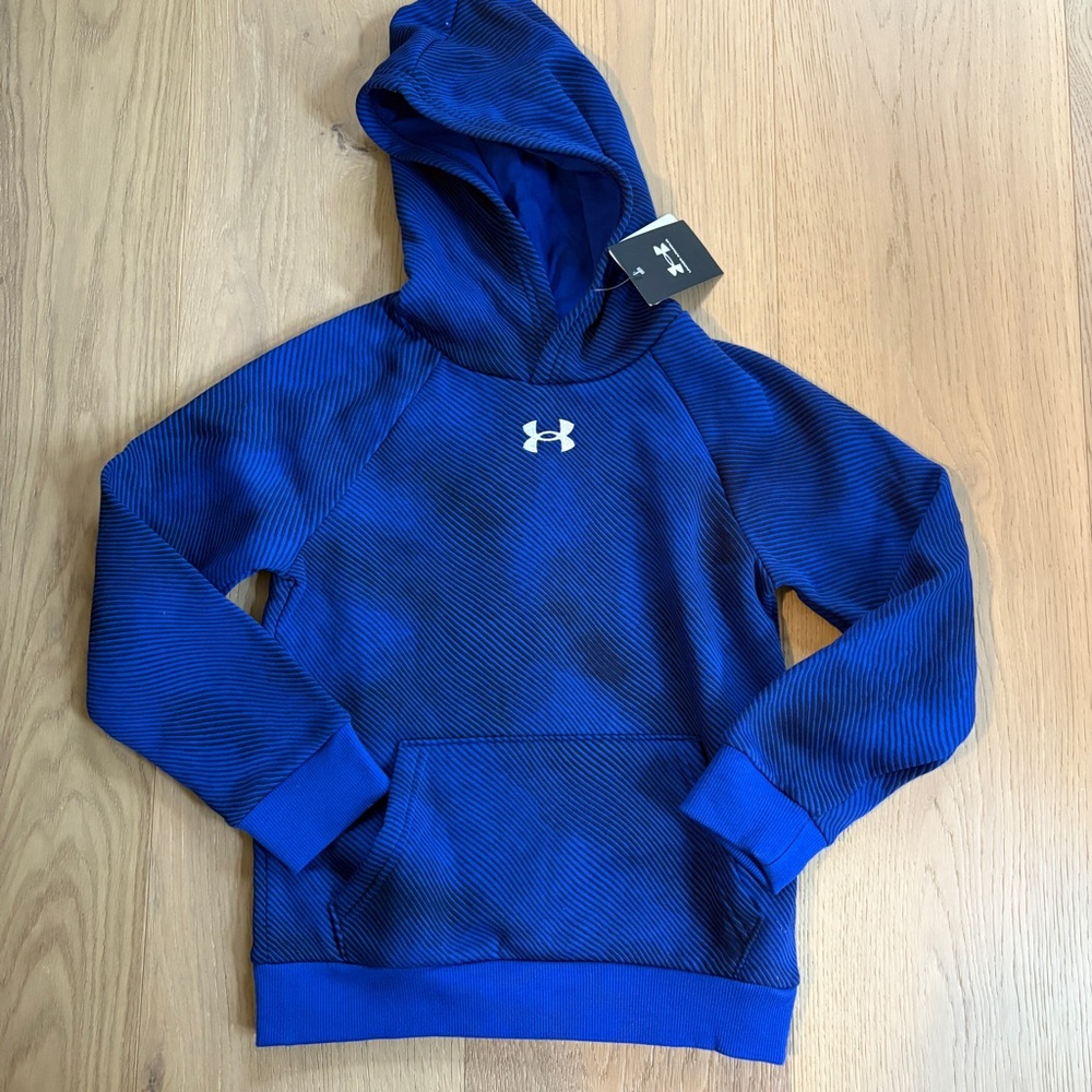 NWT under armour rival fleece hoodie size YS